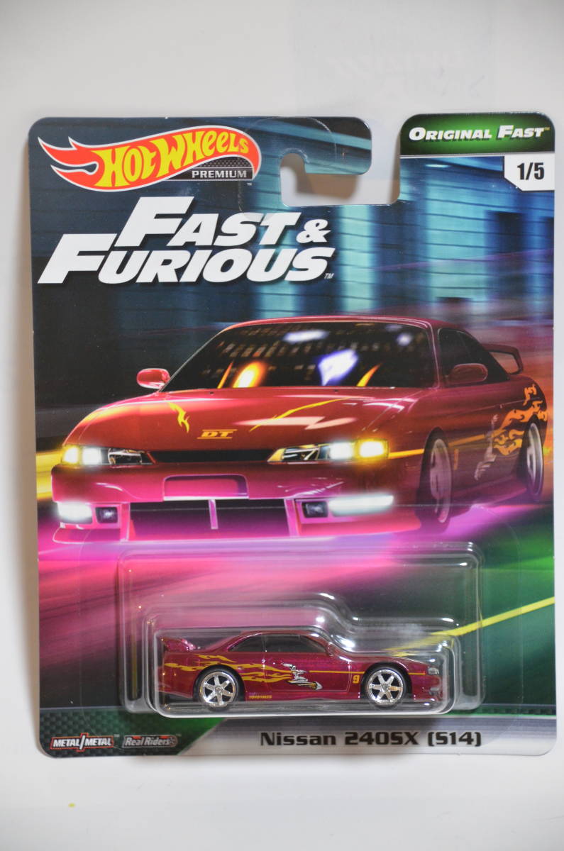 Hot Wheels FAST & FURIOUS Original Fast Nissan 240SX S14 ＃1/5★ホットウィール HW ワイルド スピード ニッサン ワイスピ_画像1