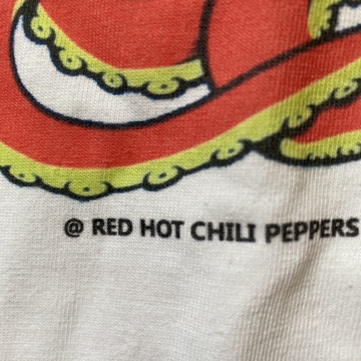 red hot chili peppers octopus tシャツ　ロックt_画像2