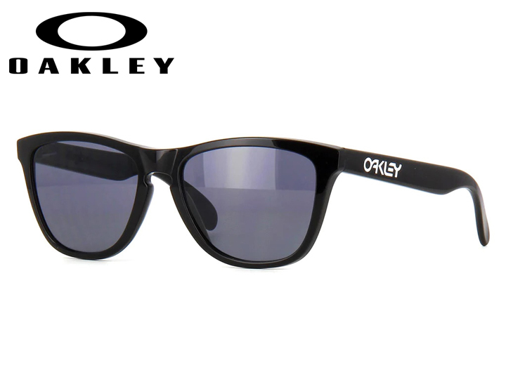 【新品】Oakley オークリー サングラス Frogskins フロッグスキン 黒ぶち 黒フレーム okoo901324-306