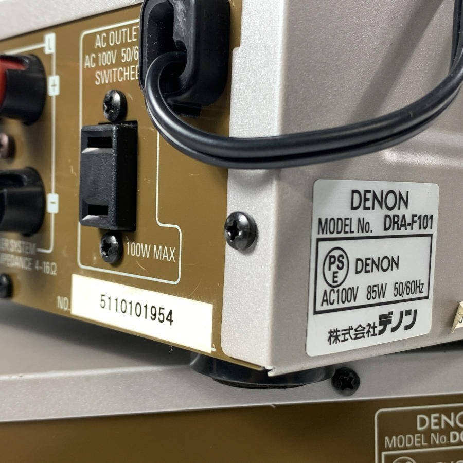 DENON Denon DRA-F101/DCD-F101/DRR-F101/DMD-F101 mini DENON Denon DRA-F101/DCD-F101/DRR-F101/DMD-F101 mini