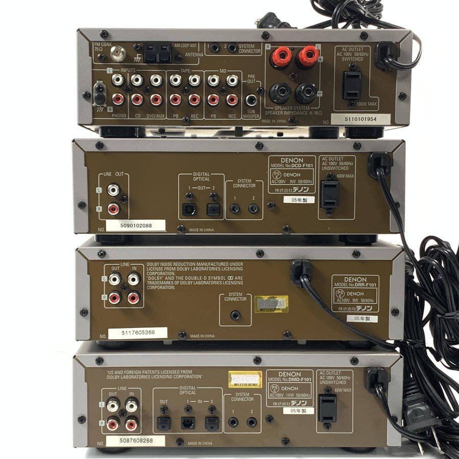 DENON Denon DRA-F101/DCD-F101/DRR-F101/DMD-F101 mini DENON Denon DRA-F101/DCD-F101/DRR-F101/DMD-F101 mini