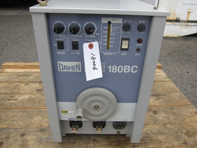 18006-1　半自動溶接機　CPTM-1802　※電源のみ(送給装置なし)　ミニ180BC　ダイヘン_画像5