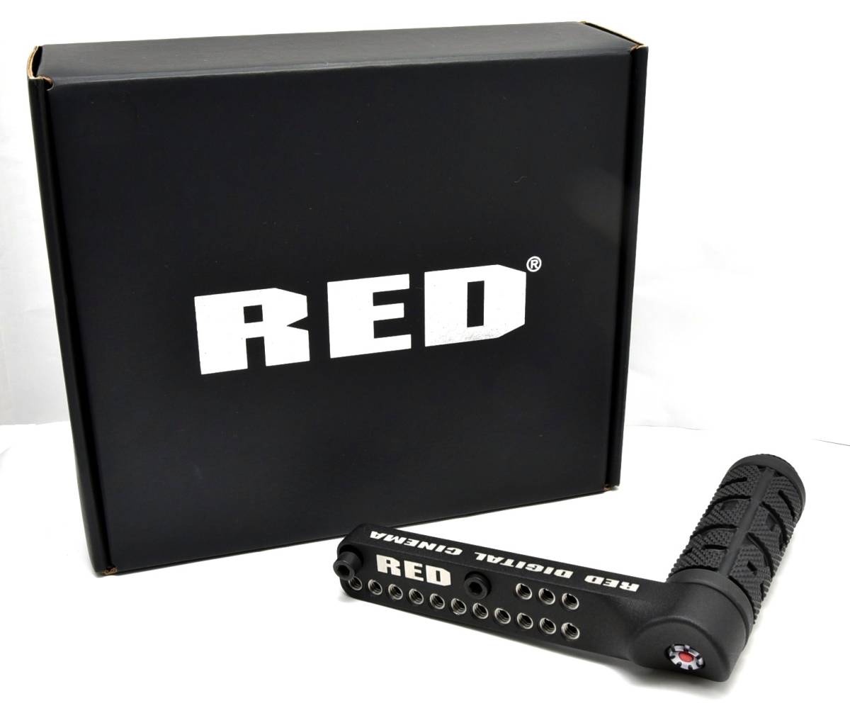 美品！ 貴重！ レッドデジタルシネマカメラ アウトリガーハンドル　元箱付き！　RED 720-0044 DSMC2 Outrigger Handle　RED DIGITAL CINEMA
