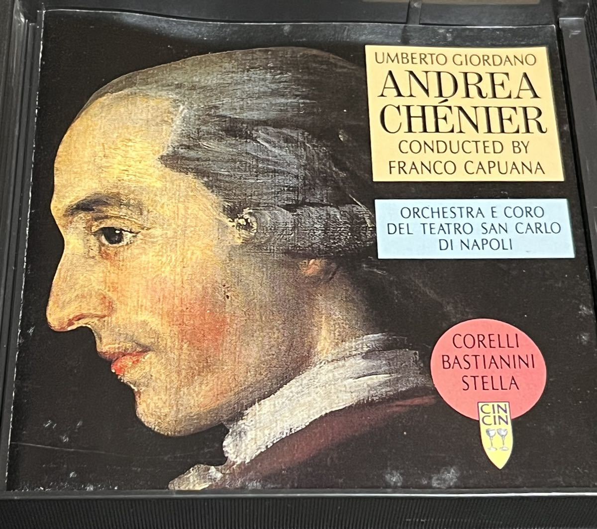 CD★【輸入盤】GIORDANO:Andrea Chenier CORELLI BASTIANINI STELLA FRANCO CAPUANA【2CD】_画像6