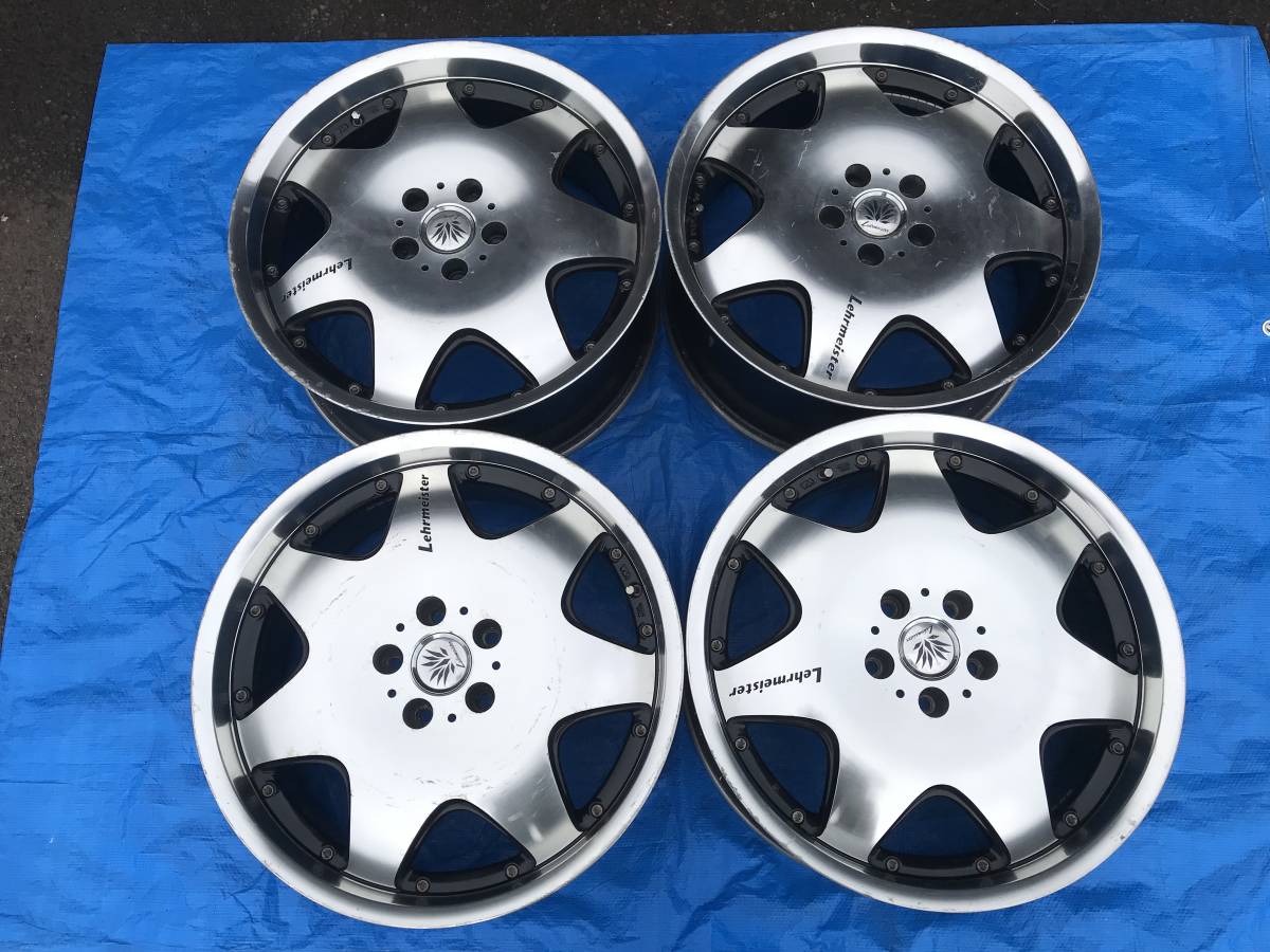 LEHRMEISTER レアマイスター 19x8j＋50 PCD114,3-5穴　4本_画像1