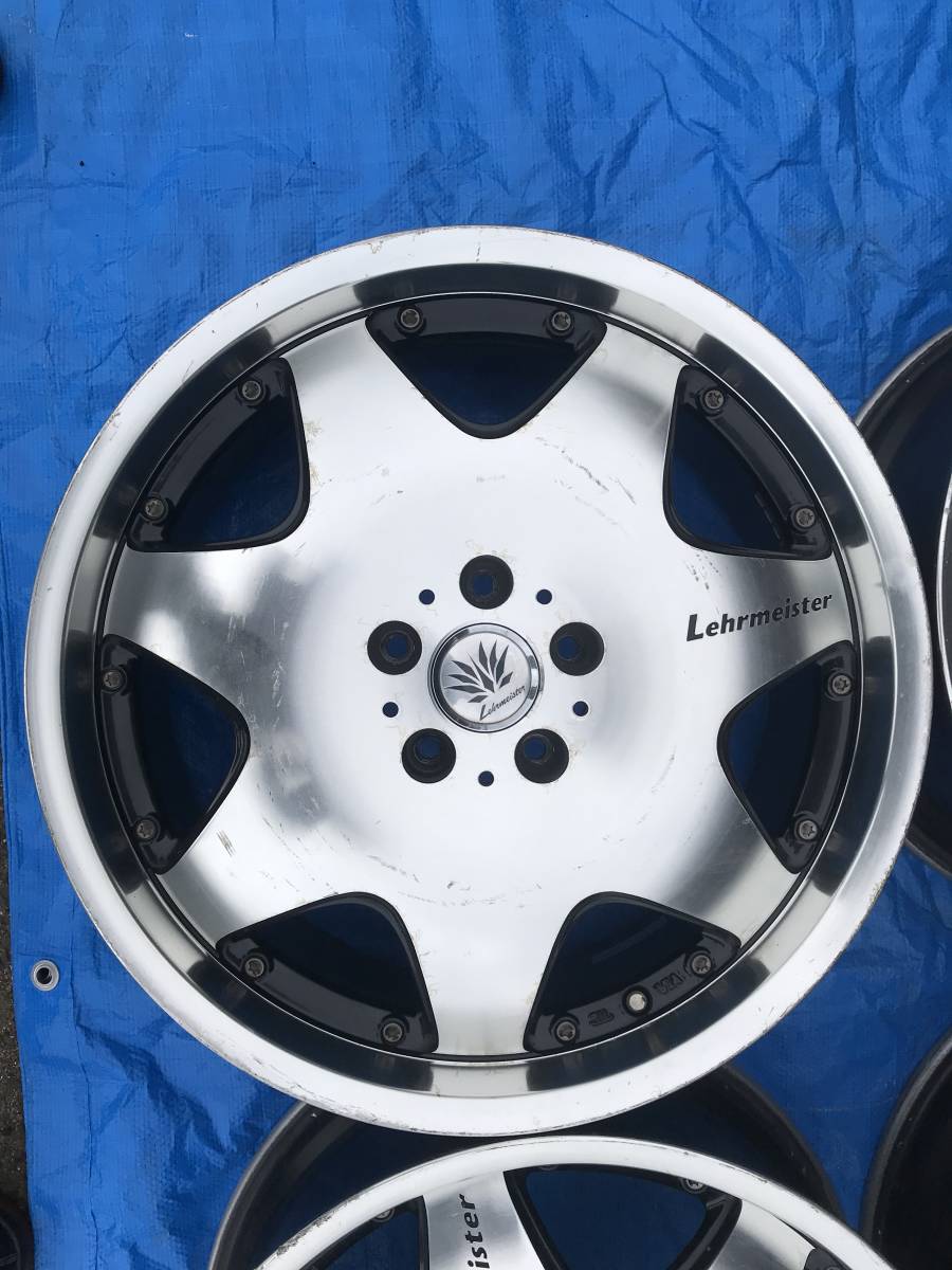 LEHRMEISTER レアマイスター 19x8j＋50 PCD114,3-5穴　4本_画像3