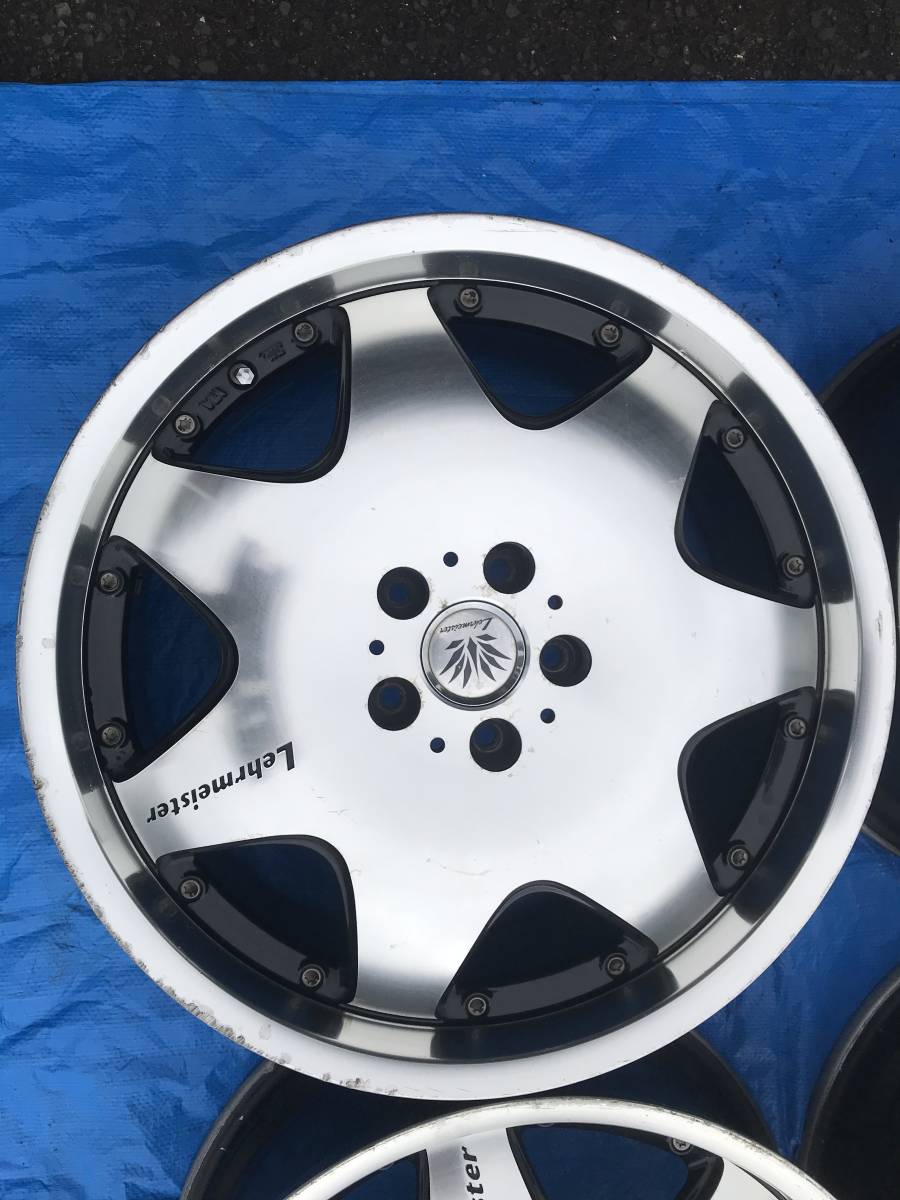 LEHRMEISTER レアマイスター 19x8j＋50 PCD114,3-5穴　4本_画像4