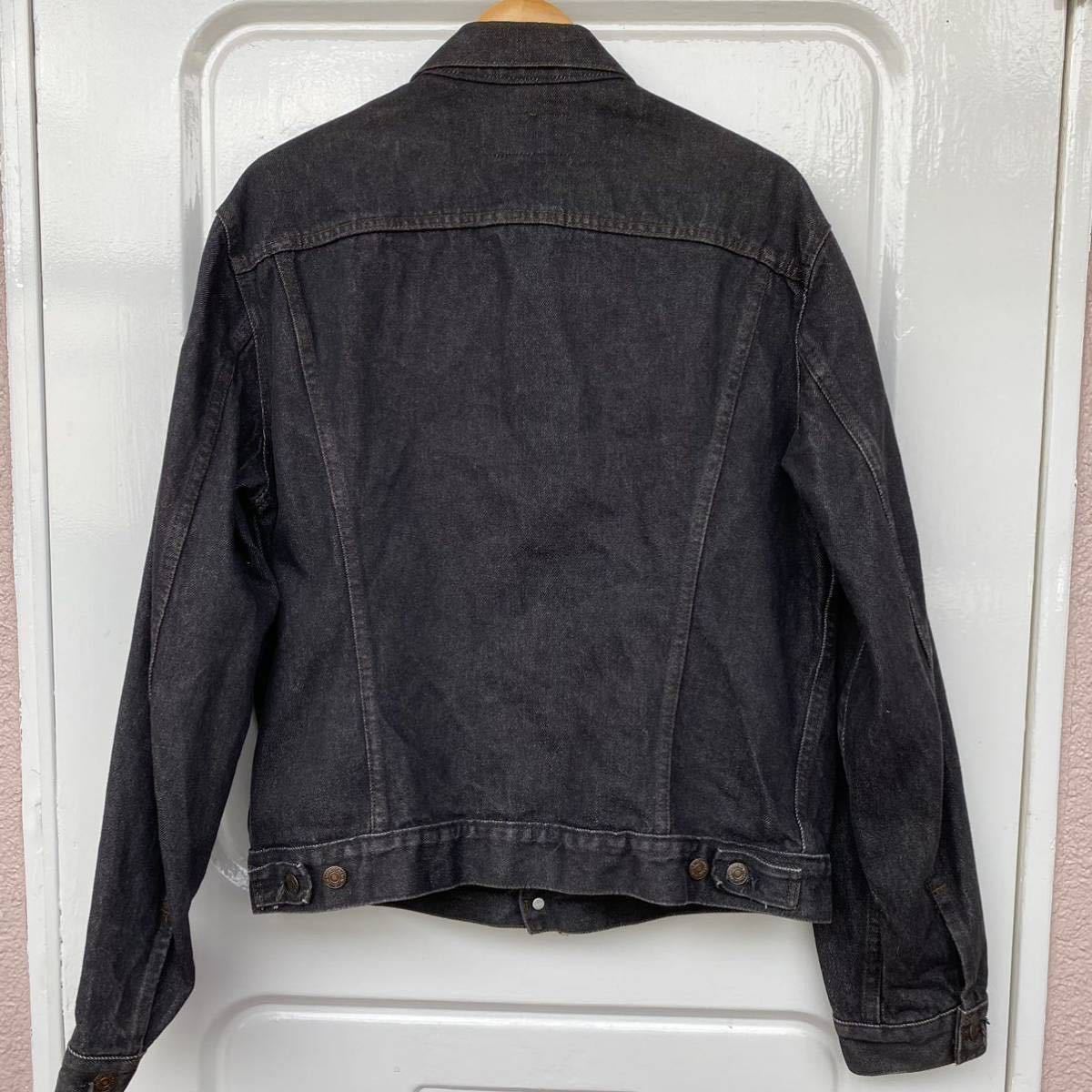 先染め90s 80s Levi's 71506 ブラック デニムジャケット USA製 先染め90s 80s Levi's 71506 ブラック デニムジャケット USA製