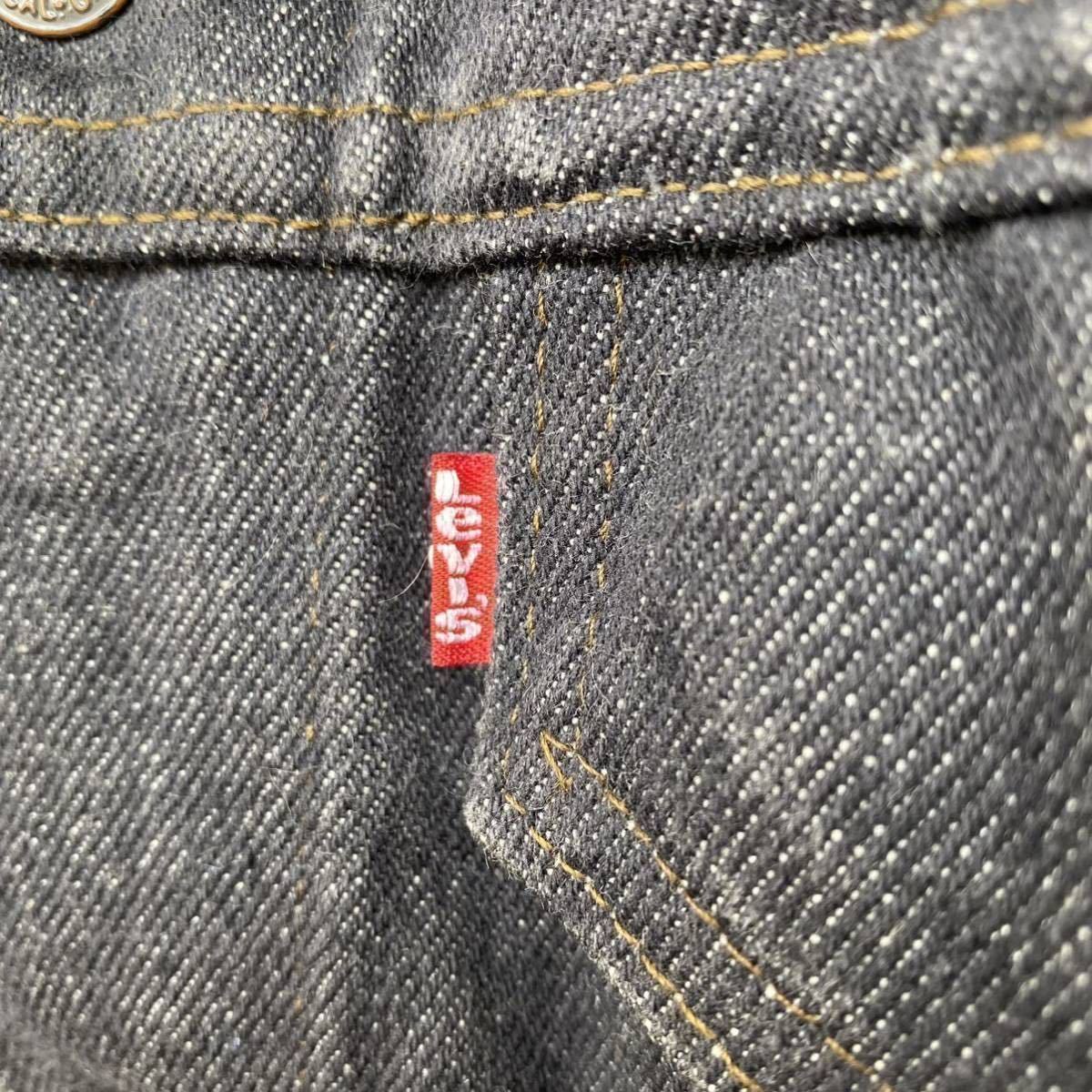 先染め90s 80s Levi's 71506 ブラック デニムジャケット USA製 先染め90s 80s Levi's 71506 ブラック デニムジャケット USA製