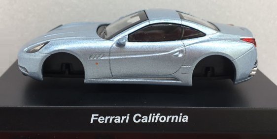 京商 1/64スケール Ferrari フェラーリ ミニカーコレクション7 Ver.7 VII California カリフォルニア ライトブルー_画像1