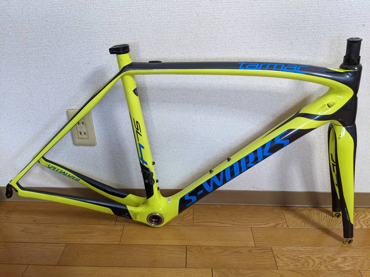 一番の S-works 2014モデル 54㎝ カーボン フレームセット Di2 リム