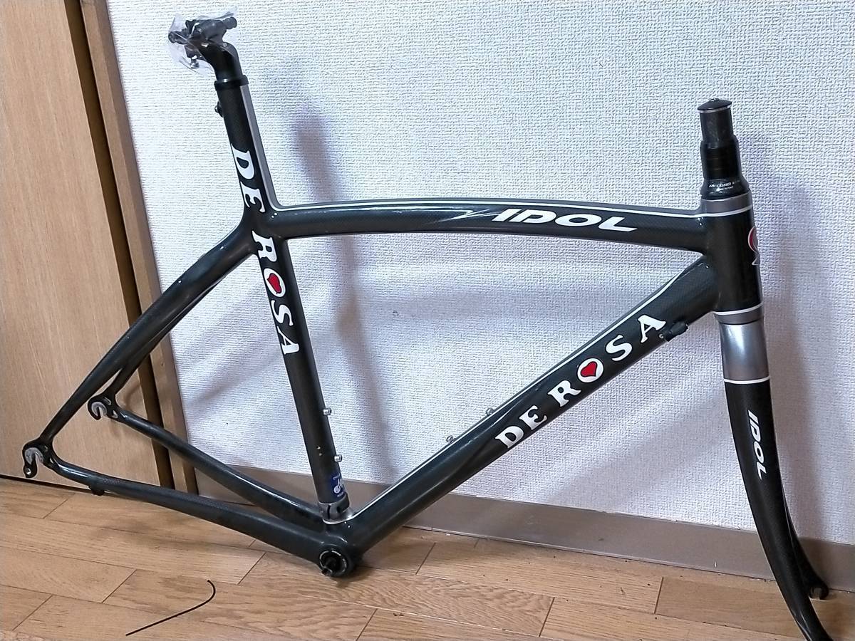 無料配達 2008 idol rosa De carbon カーボン フレームセット top535mm