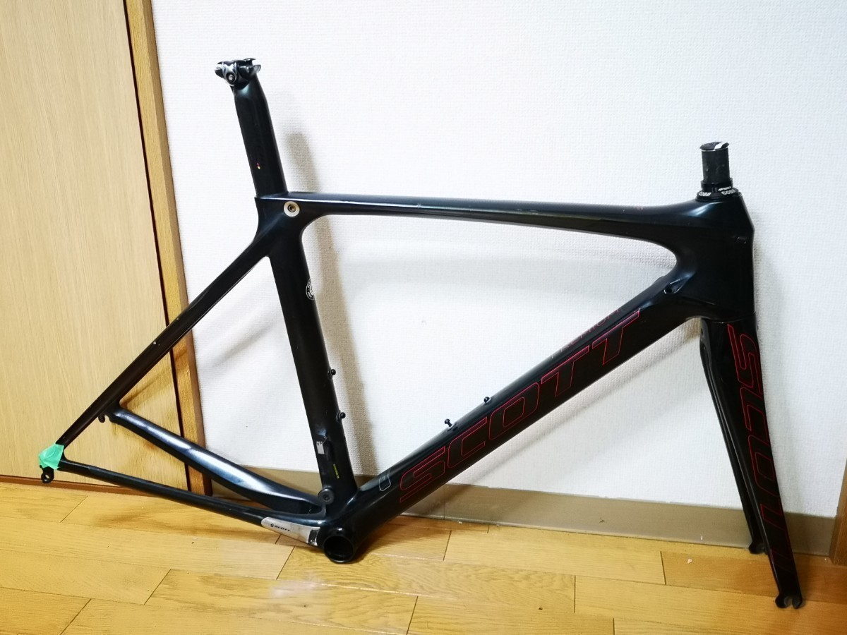 初回限定】 scott foil カーボン フレームセット 2014モデル 56サイズ