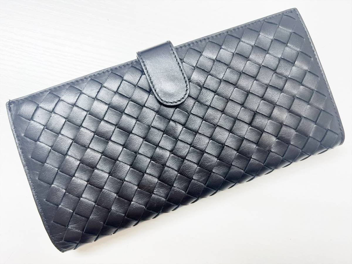 再再販! 美品 Bottega Veneta ボッテガヴェネタ イントレチャート W