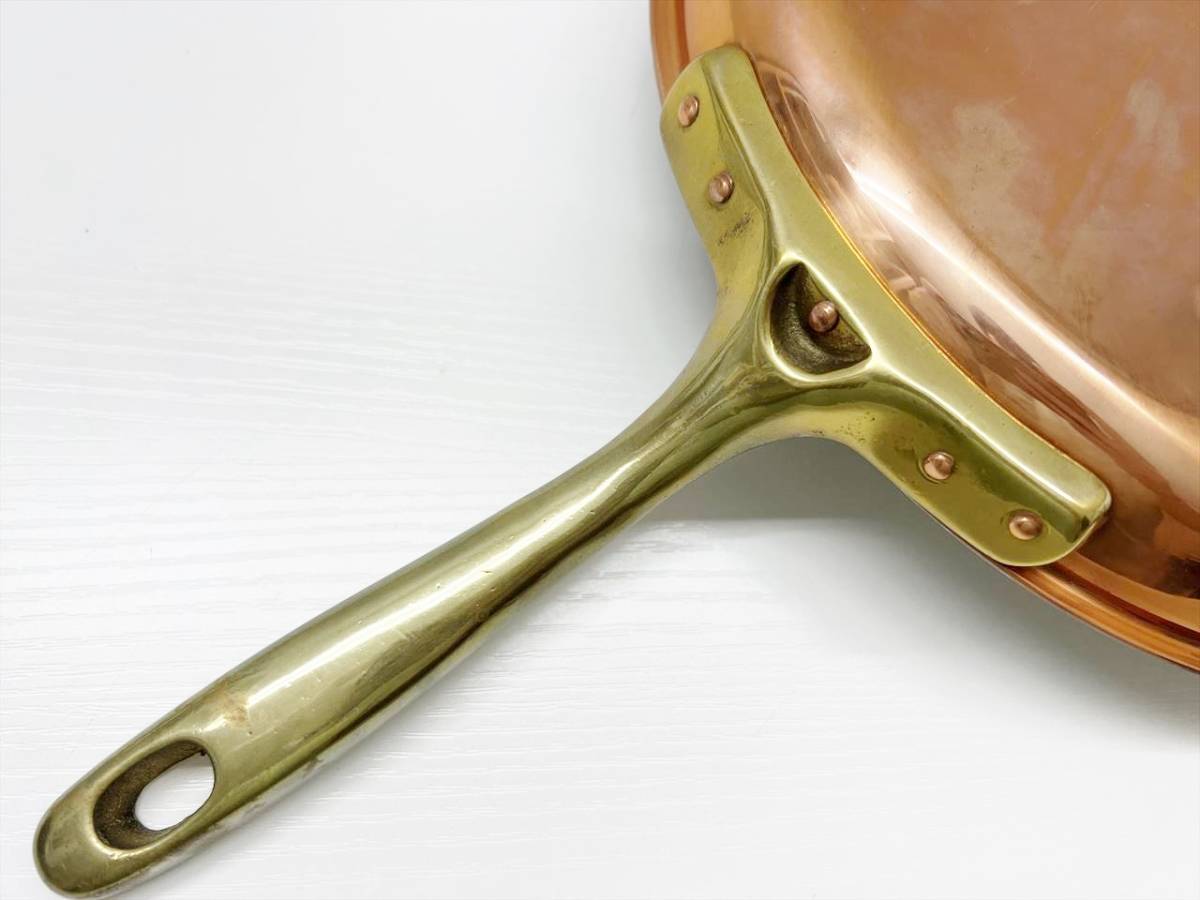未使用保管 和田助製作所 SW 銅 フライパン シュゼットパン 26cm