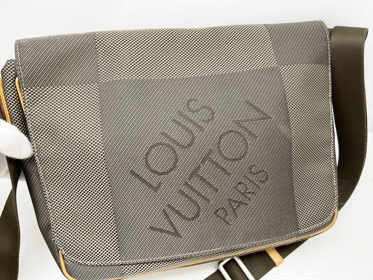 外良好　Louis Vuitton　ルイヴィトン　ダミエジェアン　 プチメサジェ　ショルダーバッグ　メッセンジャー　テール　 M93617