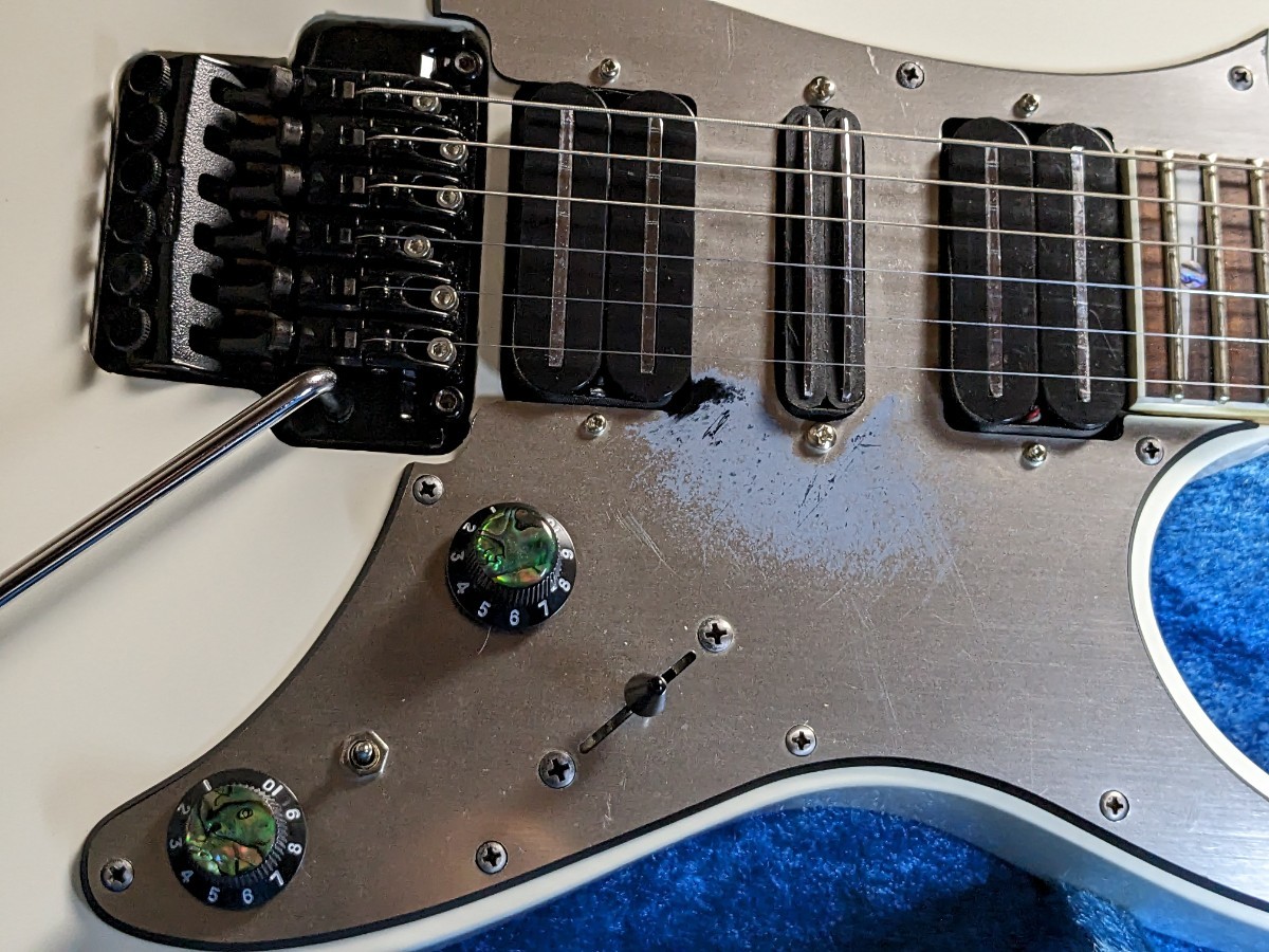 【★動画あり★】Ibanez RG350DX 3H Rail & Blade Abalone MOD 36.2023.9_画像2