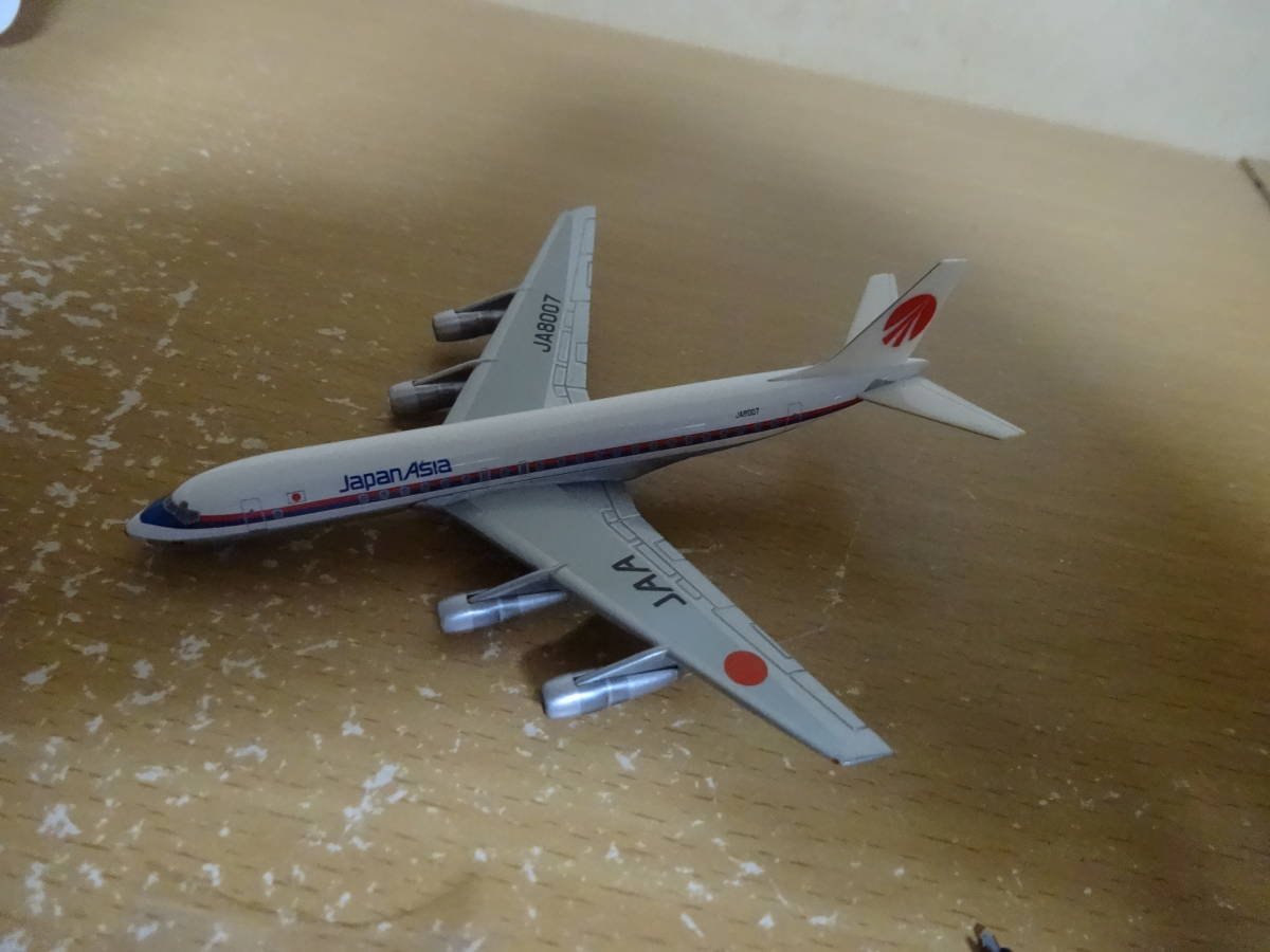 1/500　ホーガン　JAA　日本アジア航空　DC-8-53_画像1