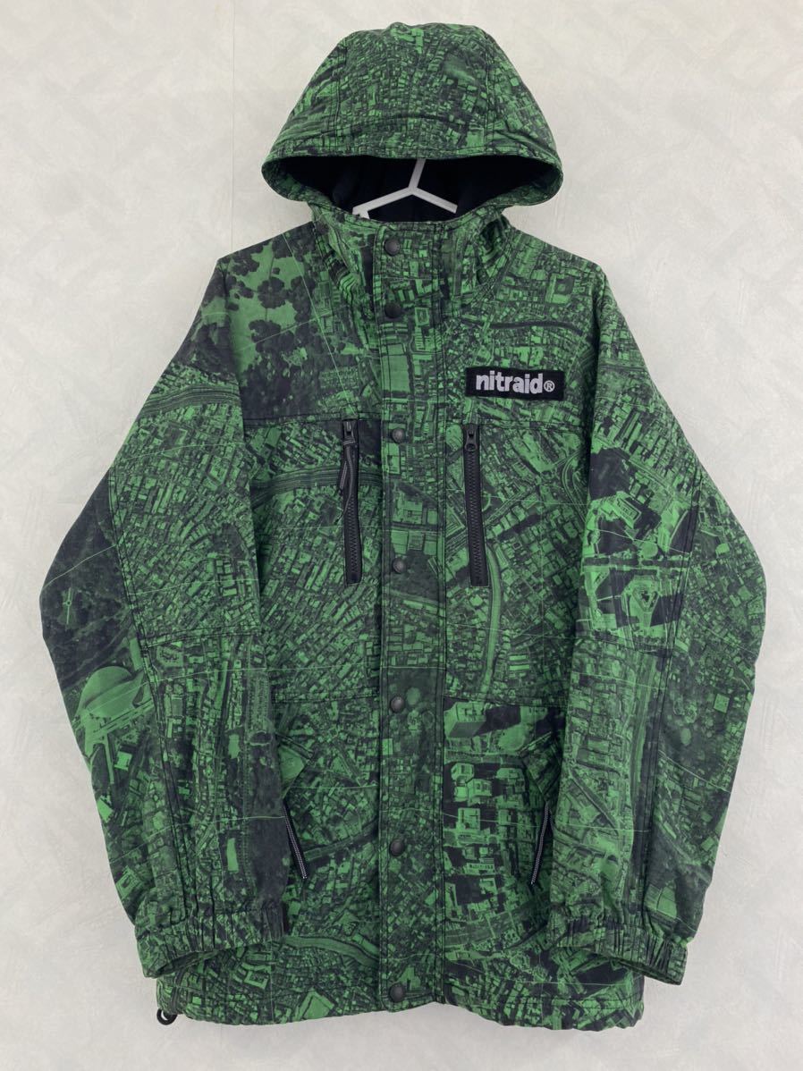 nitraid Real City Camo MOUNTAIN PARKA M ナイトレイド リアルシティーカモ マウンテンパーカ カモフラ NITRO MICROPHONE UNDERGROUND XBS_画像1