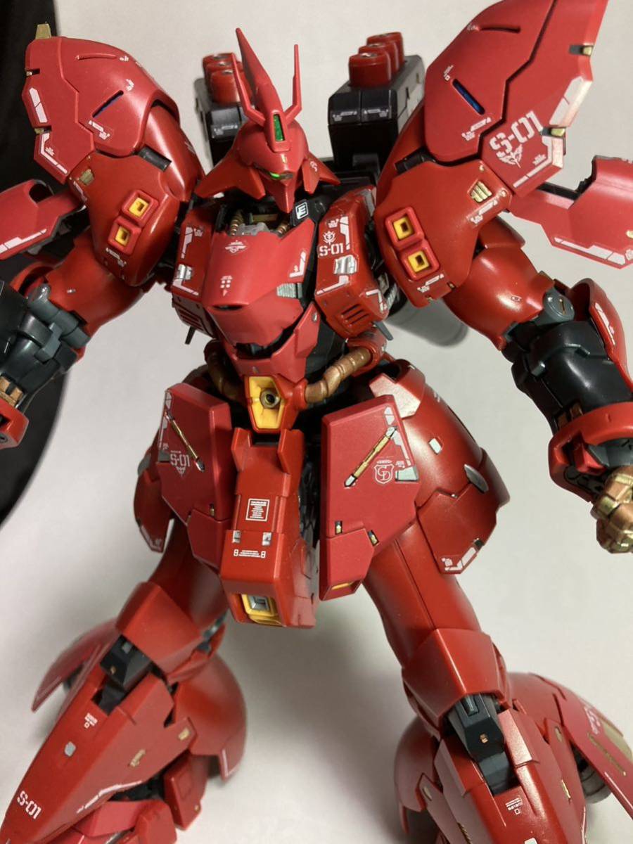 中古】 完成品 RGサザビー 1/144スケール ガンプラ リアルグレード