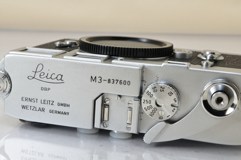 ★★極上品 Leica M3 35mm Rangefinder Film Camera 整備済み♪♪#5623_少々薄い錆があります。