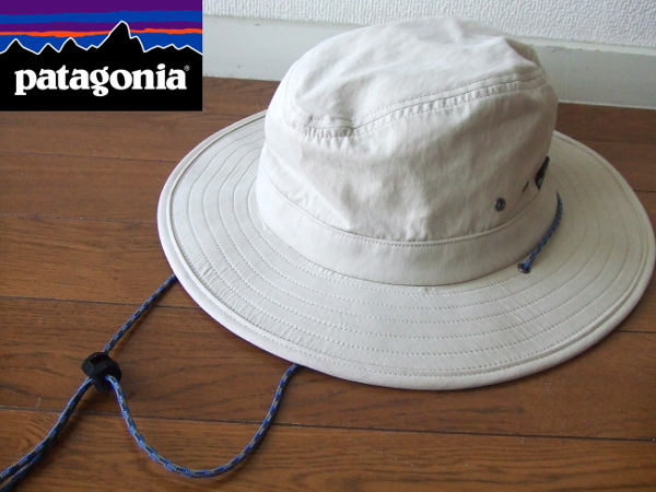 美品/S★パタゴニアpatagonia★テンペニーハット ベージュ　帽子ハット キャップ キャンプ アウトドア サファリハット メンズ レディース_画像1