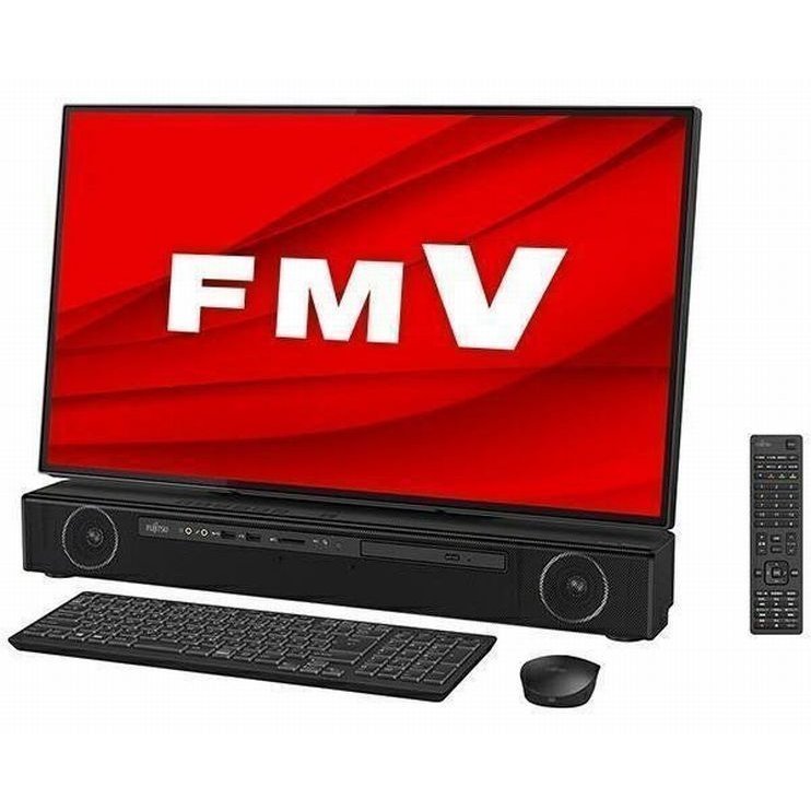 ■展示品保証付き 27型 富士通 FMV ESPRIMO FMVF93E2BZ 家電量販店オリジナルモデル Win10/Corei7/6コア12/16GB/512GB SSD+約3TB/Office■_画像1