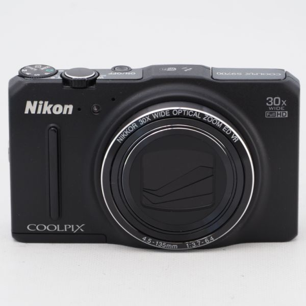 ホットセール Nikon ニコン #7768 S9700BK プレシャスブラック 1605万