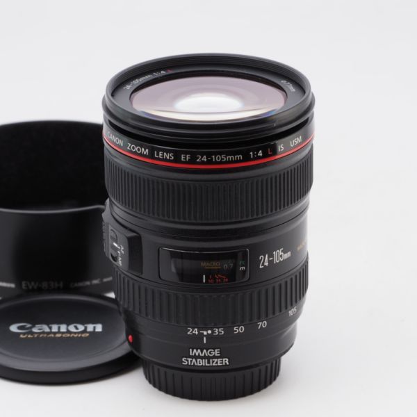 新発売 EF24-105mm 標準ズームレンズ キヤノン Canon F4L #7830 USM IS