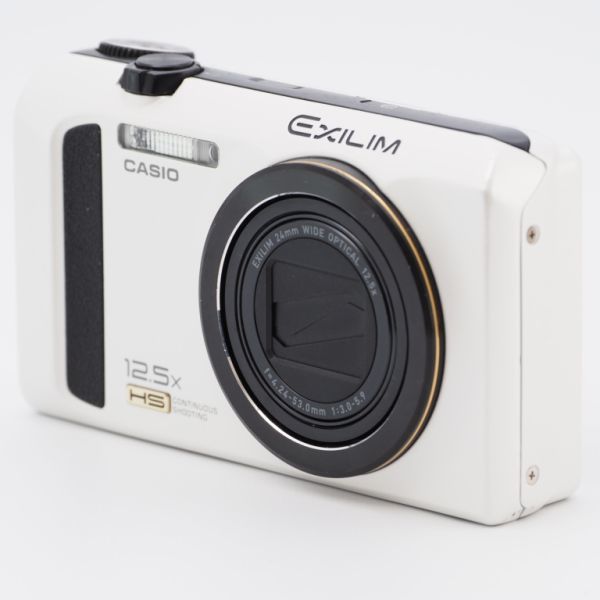 CASIO カシオ EXILIM デジタルカメラ ハイスピード 快適シャッターホワイト エクシリム EX-ZR1000WE 難あり品 #7754_画像3