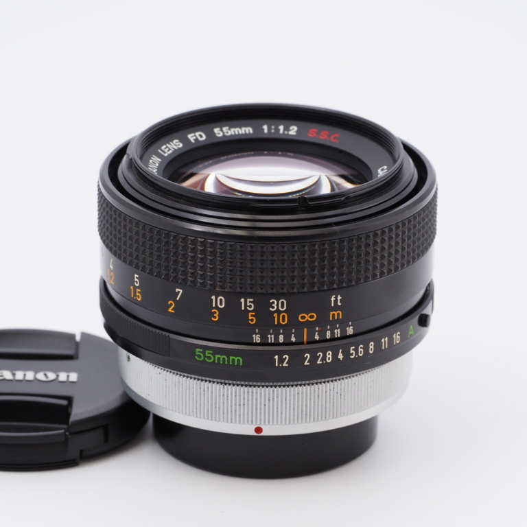 Canon キヤノン FD 55mm F1.2 S.S.C. 大口径単焦点 マニュアルレンズ-