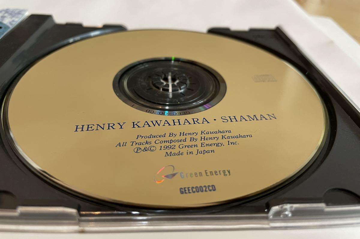 【レア/希少品】ヘンリー川原/SHAMAN シャーマン Henry Kawahara CD_画像2