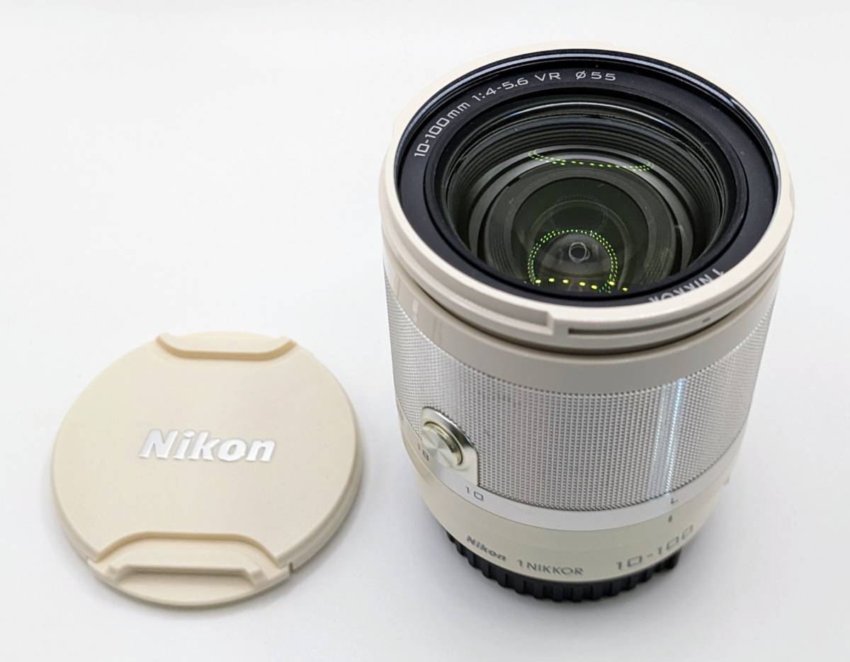 最新入荷 1 f4-5.6 10-100mm Nikon1 [中古] NIKKOR ニコン ベージュ VR