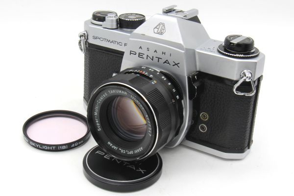 限定販売】 Pentax SPF + SMC Takumar 55mm f1.8 整備済 ペンタックス