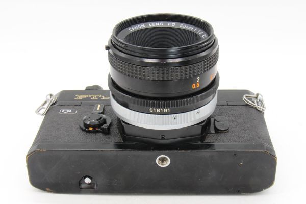 Canon FTb-N ブラック + FD 50mm f1.8 S.C. 整備済-