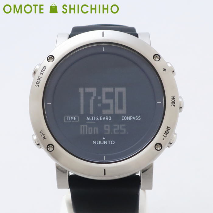 人気特価 SUUNTO スント ブラック文字盤◇中古A+ランク