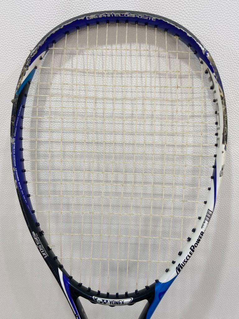 B3I323◆ ヨネックス YONEX マッスルパワー300 MUSCLEPOWER300 保存袋付き テニスラケット ラケット_画像3
