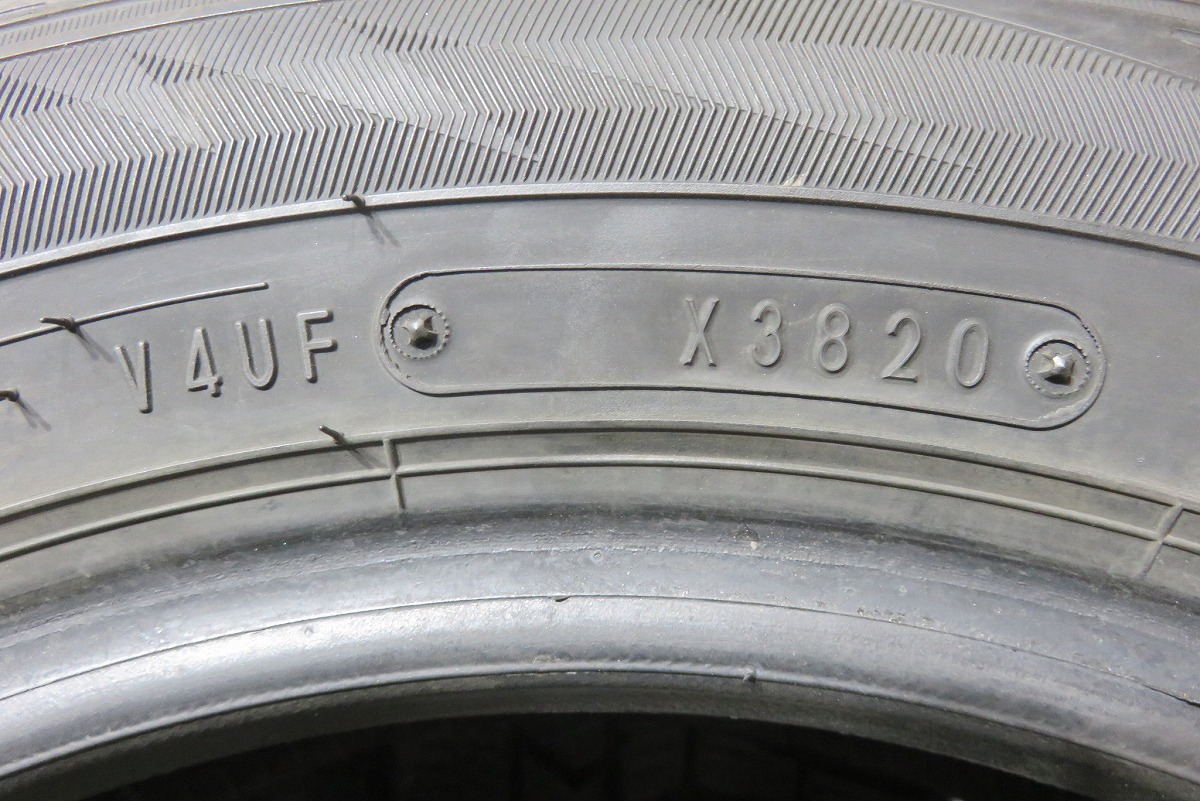 DUNLOP／ダンロップ　WINTERMAXX WM02 155/65R13 4本セット／ 2020年製 8分山 中古 ／ スタッドレス ／ 23090616_画像8