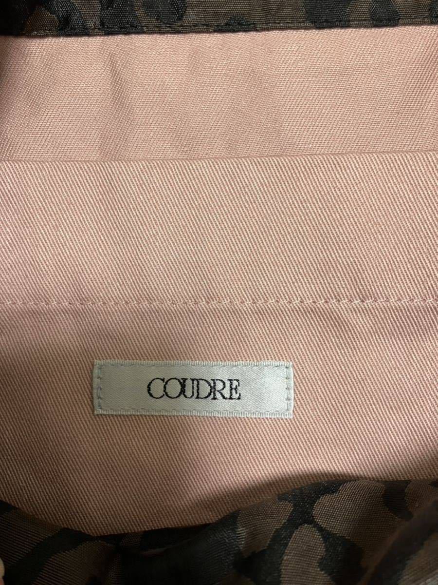 COUDRE クードル ロングショルダーバッグ トートバッグ 豹柄 ヒョウ柄
