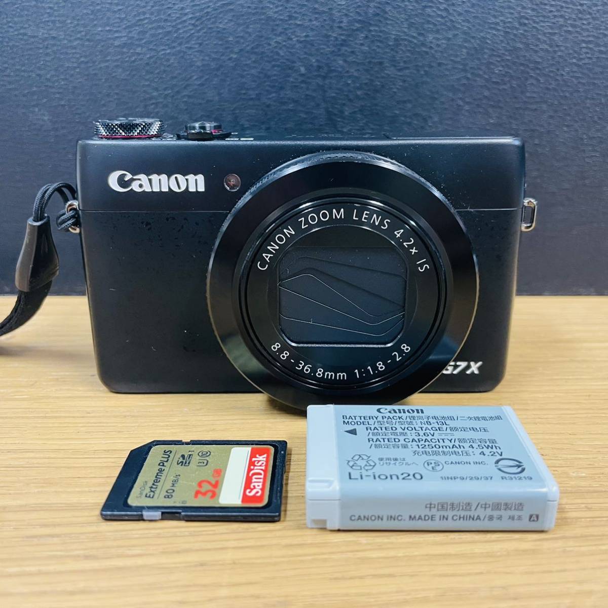 贅沢 G7X PowerShot Canon 動作品 コンパクトデジタルカメラ NN5016