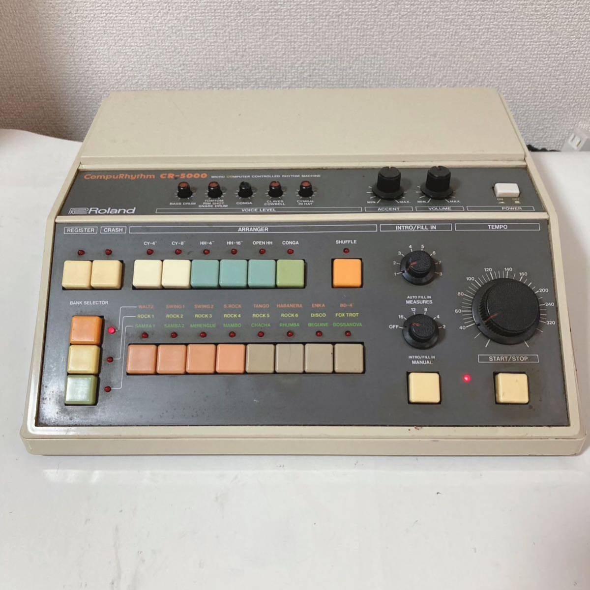 Roland CompuRhythm CR-5000 【ローランド リズムマシン】TR-808_画像1