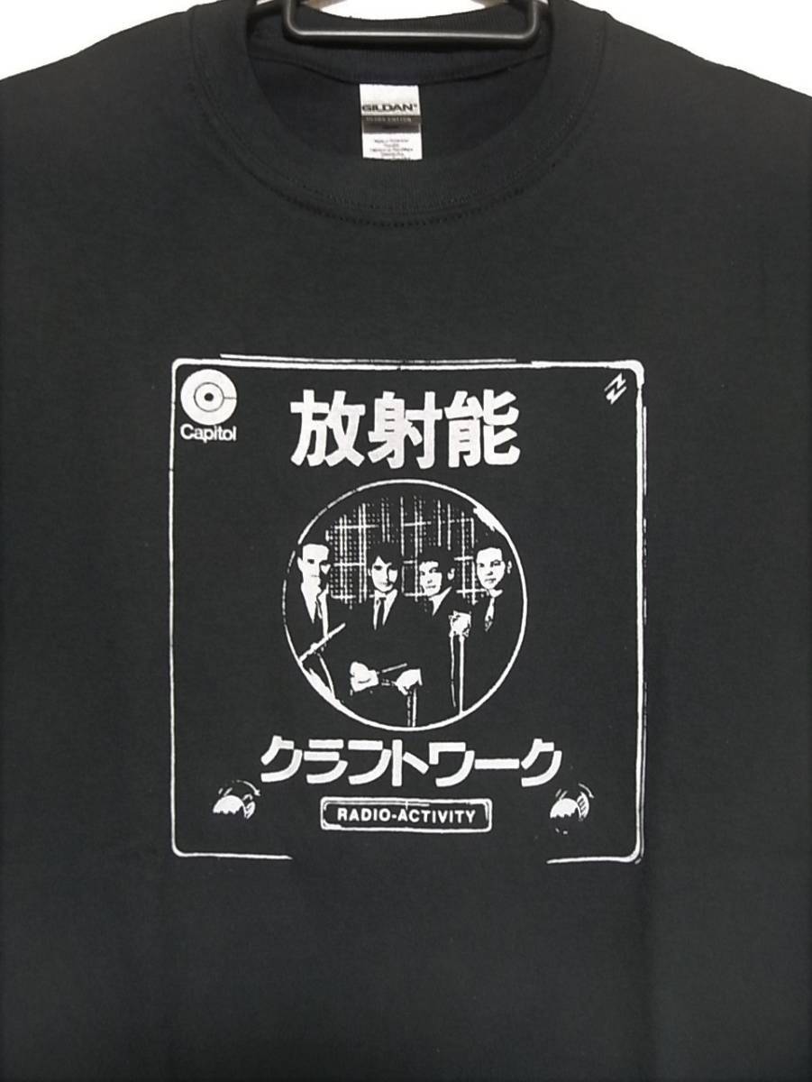 即決★新品バンドＴシャツ★クラフトワーク★KRAFTWERK★ブラックボディ×グレープリント★S/M/L/XLサイズ対応可能_画像2