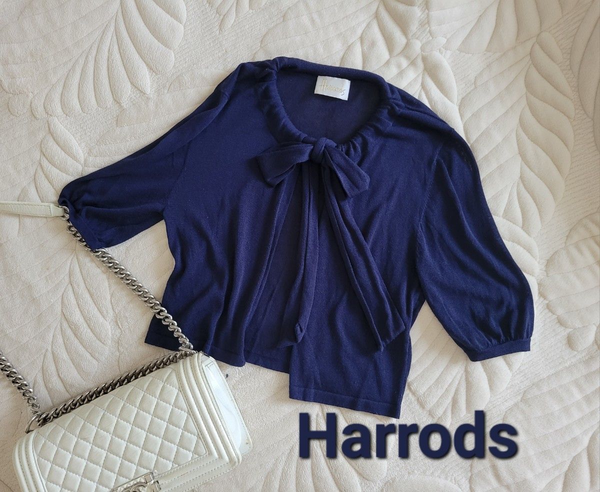 Harrods　ハロッズ　ボレロカーディガン　