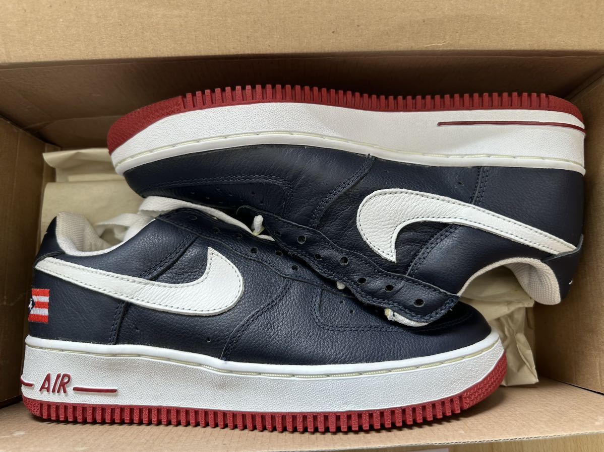 2002 NIKE AIR FORCE 1 プエルトリコ3 US7.5 新品 306353-146_画像1