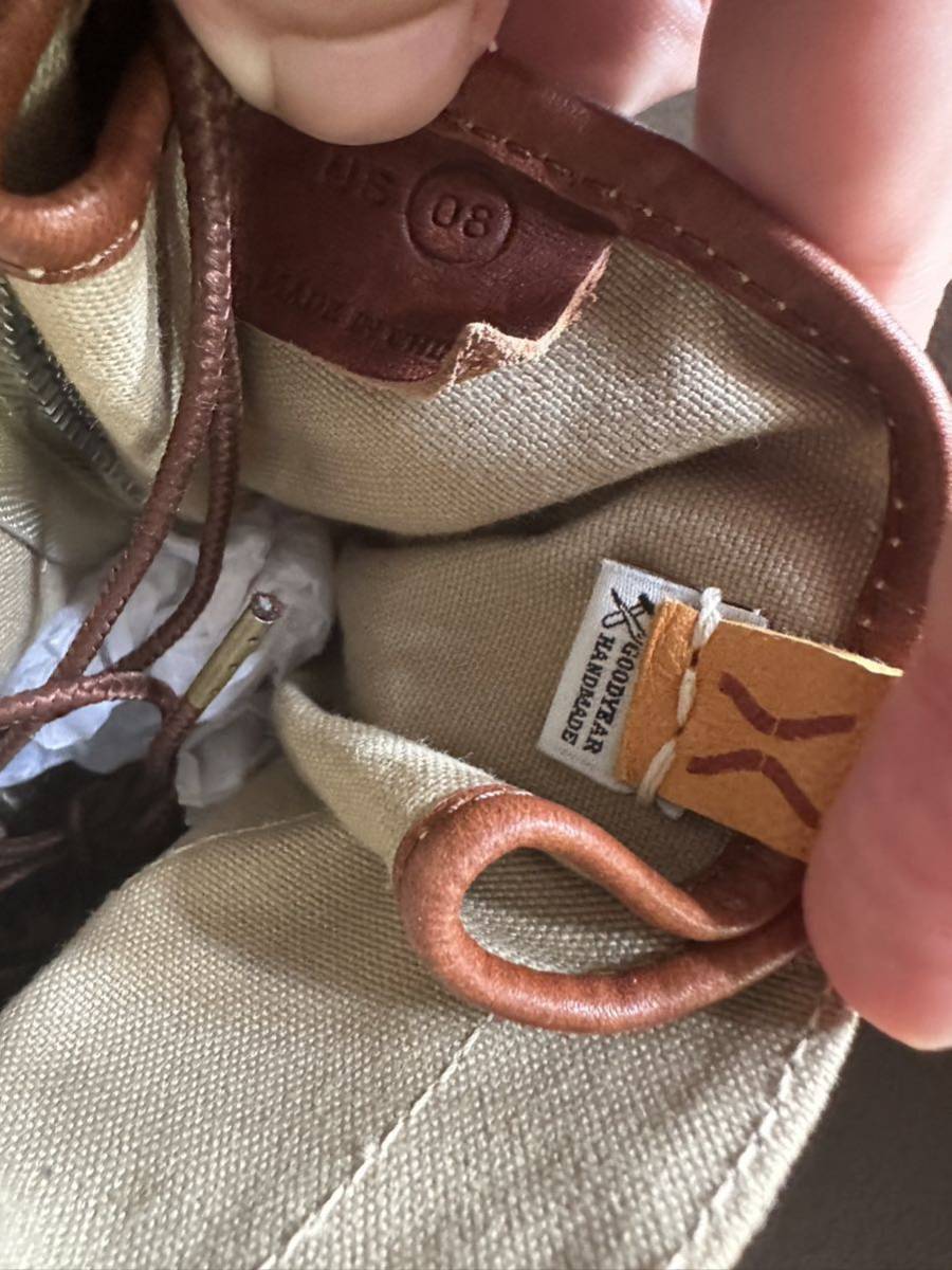 17ss visvim 7HOLE ‘73-FOLK VEGGIE BEIGE M8 新品_画像6