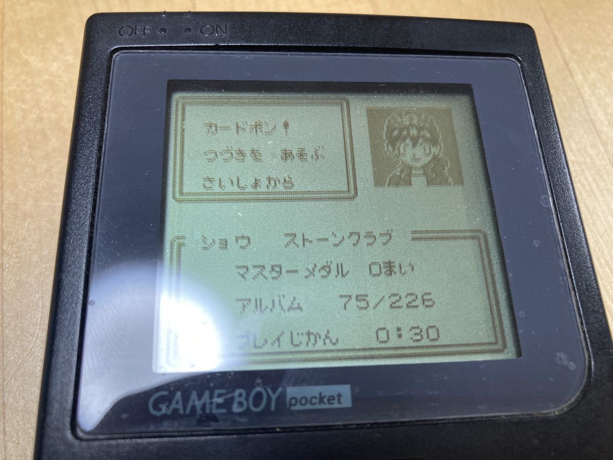 23-0185O ゲームボーイカラー ポケモンカードGB セーブデータあり_画像7