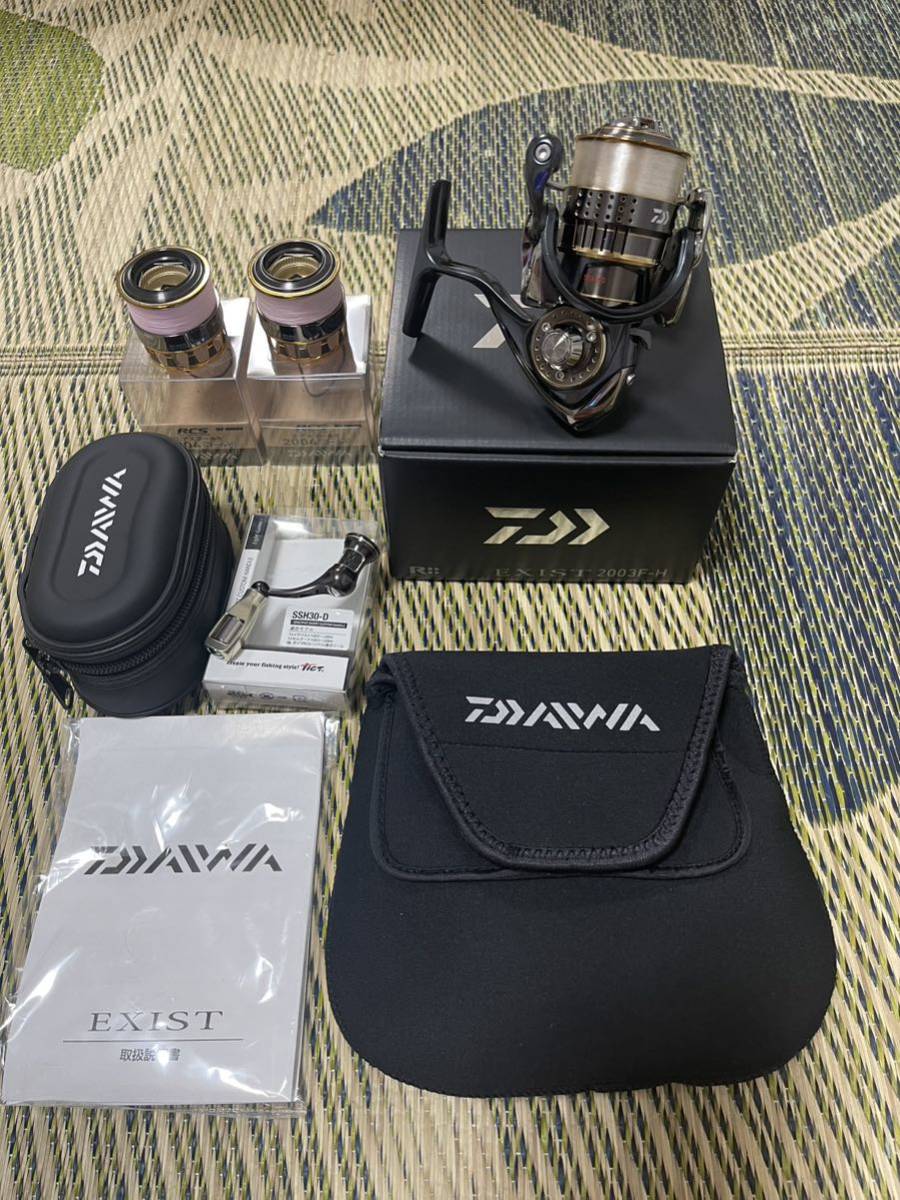 美品！　Daiwa 15イグジスト2003F-H メーカーO/H済み　フルセット　ティクト　アジング　メバリング_画像1