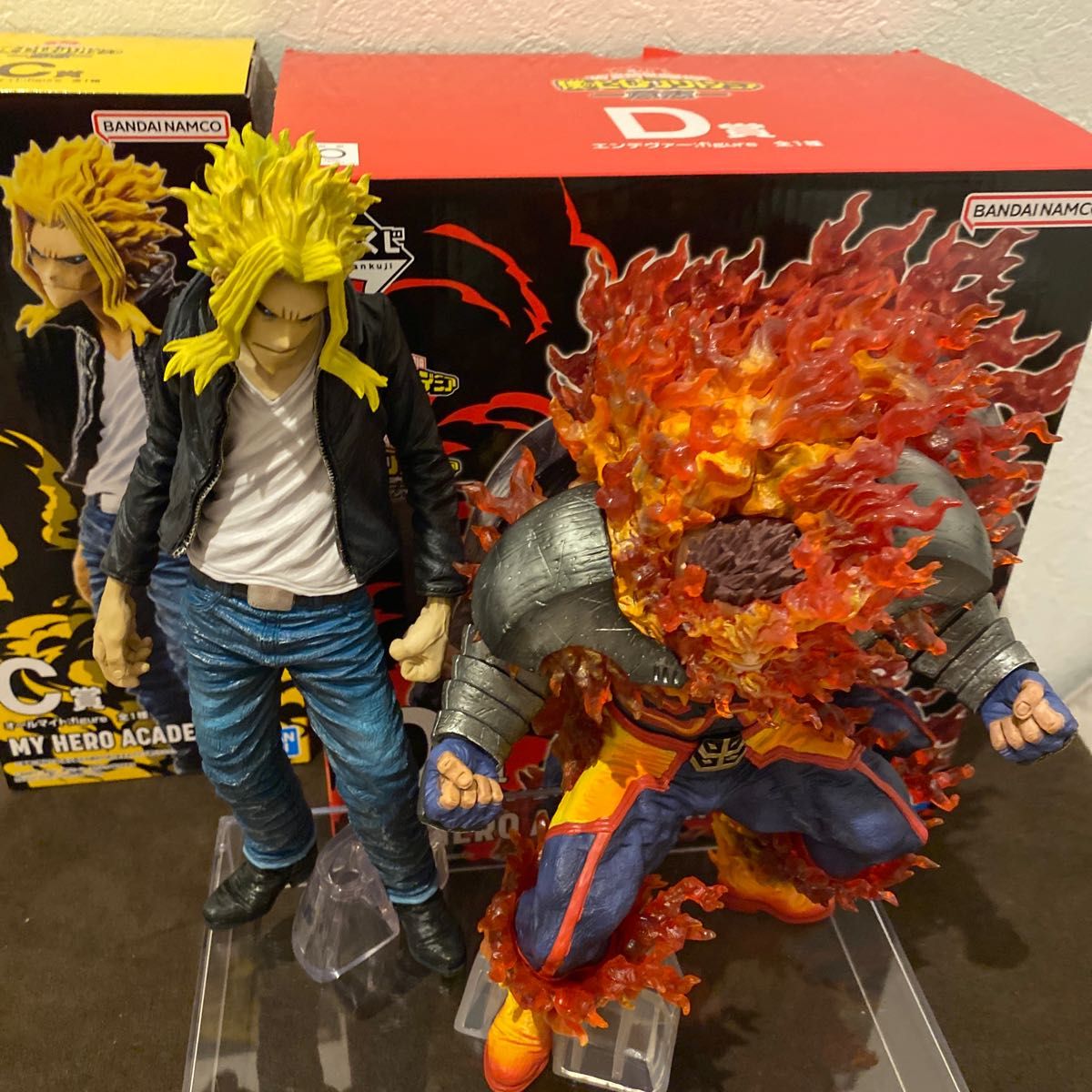 僕のヒーローアカデミア 一番くじ オールマイト&エンデヴァー フィギュアセット 僕のヒーローアカデミア一番くじ オールマイト エンデヴァー