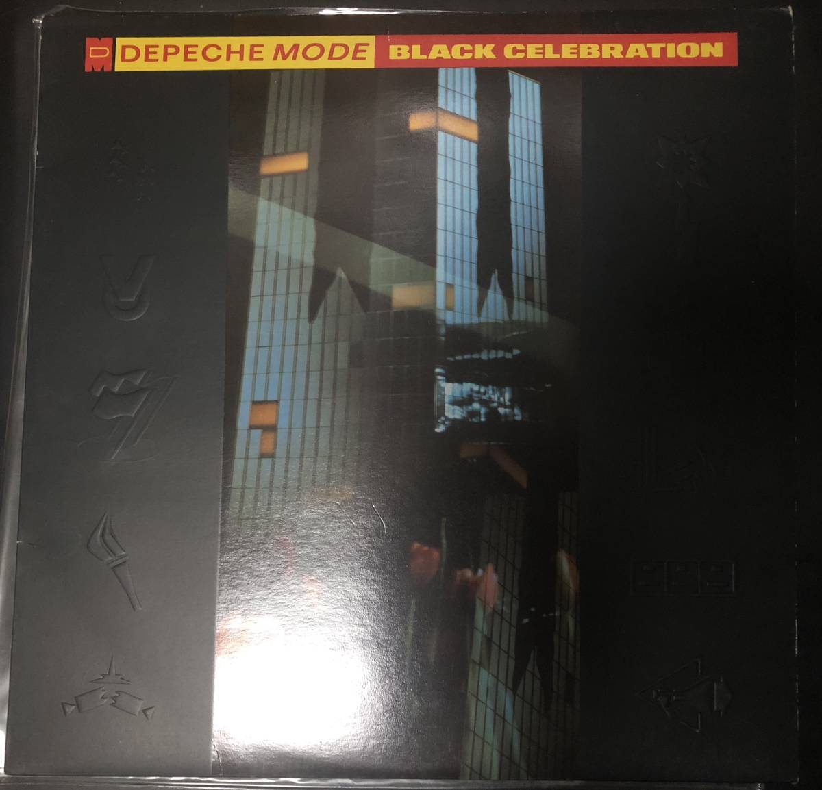 LP[New Wave]Depeche Mode / Black Celebration[Mute STUMM 26*86 year UK record *Embossed Cover*tepeshu mode *]