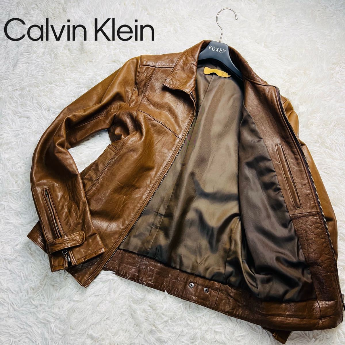 ヤフオク! - 【美品】Calvin Klein カルバンクライン CK3...